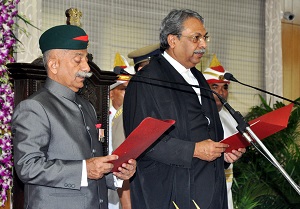The Governor designate Brig. (Dr.) B.D. Mishra (Retd) has been sworn-in as the Governor of Arunachal Pradesh in the Darbar Hall of Raj Bhavan, Itanagar on 3rd October�2017. 